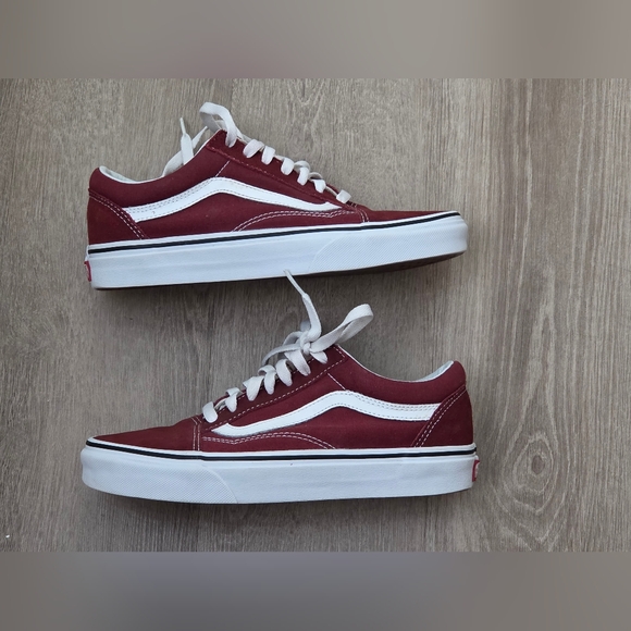 Vans Old Skool Burgundy Sneakers - Picture 3 of 6